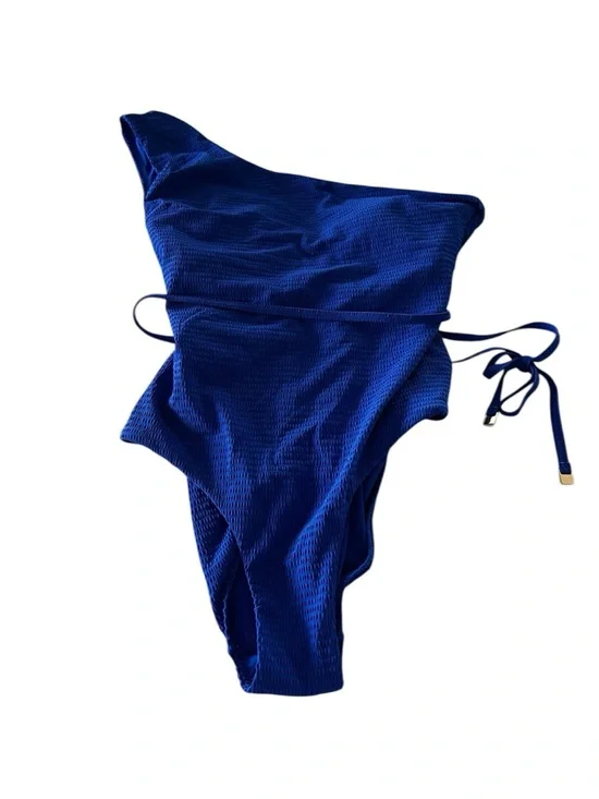 Sea Level Swim Messina One-Shoulder Tie Waist One-Piece Swimsuit NWOT sz
8 Blue - Picture 2 of 10